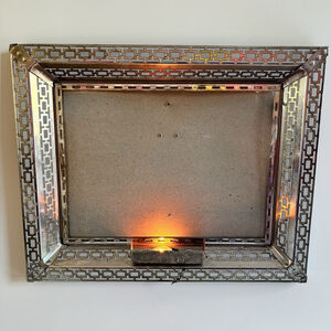 Vintage Lighted Wall Frame Hollywood Regency Backlit